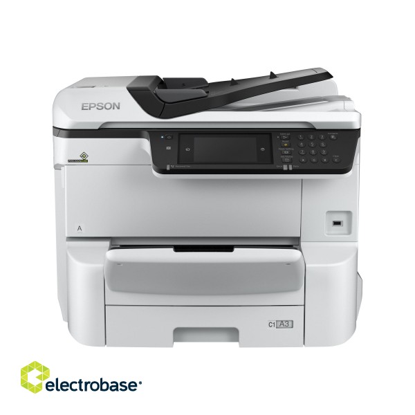 Epson Multifunctional printer | WF-C8610DWF | Inkjet | Colour | All-in-One | A3 | Wi-Fi | Grey/Black image 6