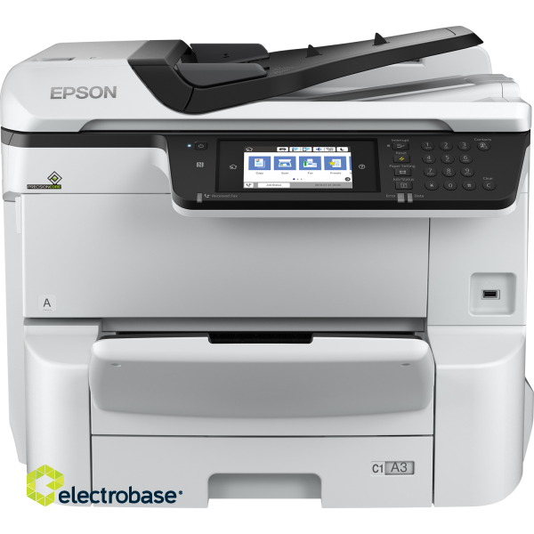 Epson Multifunctional printer | WF-C8690DWF | Inkjet | Colour | All-in-One | A4 | Wi-Fi | Grey/Black image 1