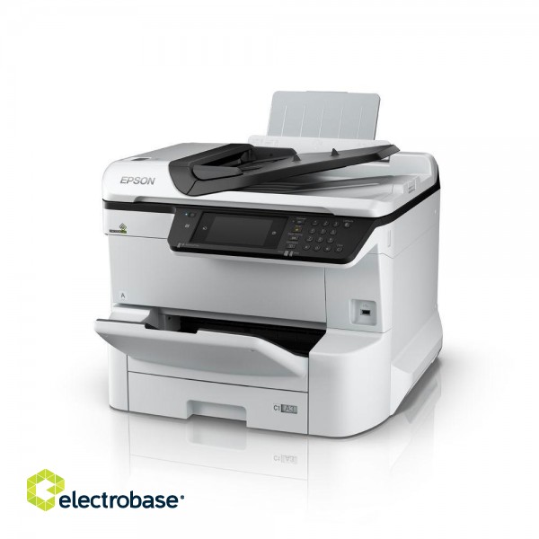 Epson Multifunctional printer | WF-C8690DWF | Inkjet | Colour | All-in-One | A4 | Wi-Fi | Grey/Black фото 3