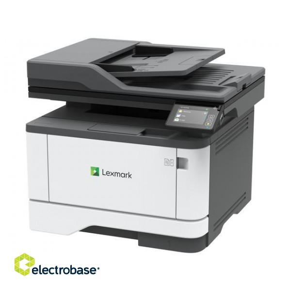 Lexmark Monochrome Laser Printer | MX431adn | Laser | Mono | Multifunction | A4 | Grey/Black paveikslėlis 2
