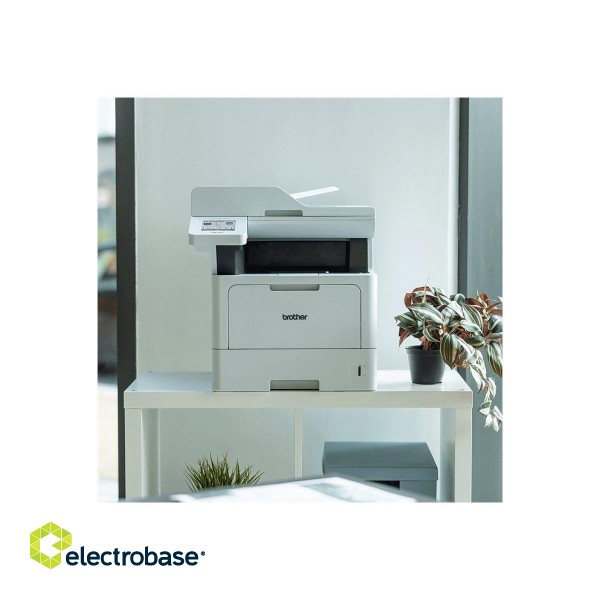 Brother Multifunction Printer | DCP-L5510DW | Laser | Mono | All-in-one | A4 | Wi-Fi | White image 5