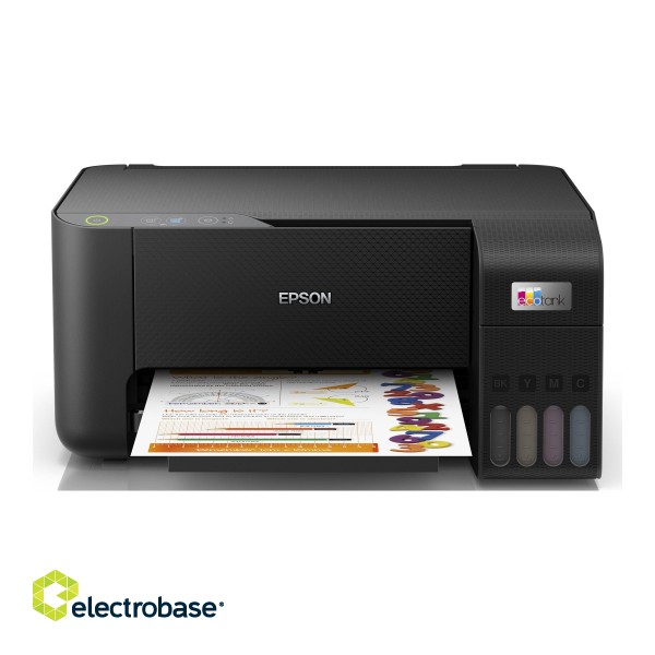 Epson Multifunctional printer | EcoTank L3210 | Inkjet | Colour | 3-in-1 | A4 | Black image 5