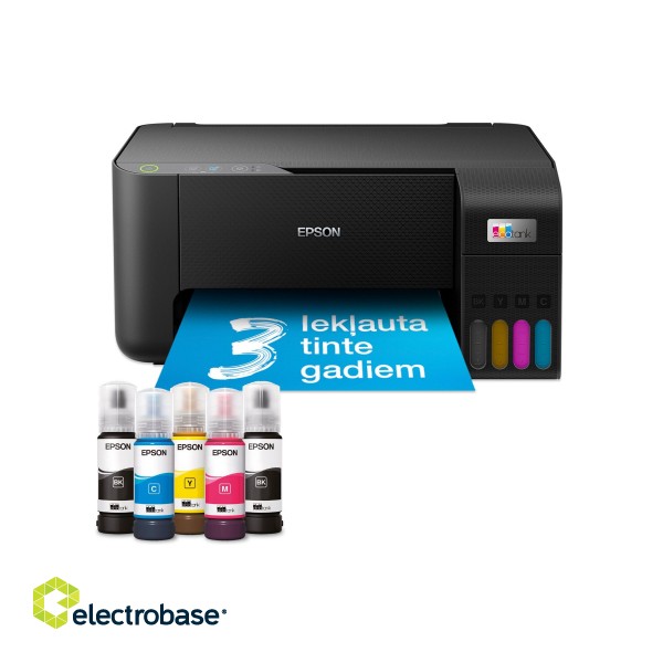 Epson Multifunctional printer | EcoTank L3210 | Inkjet | Colour | 3-in-1 | A4 | Black image 8