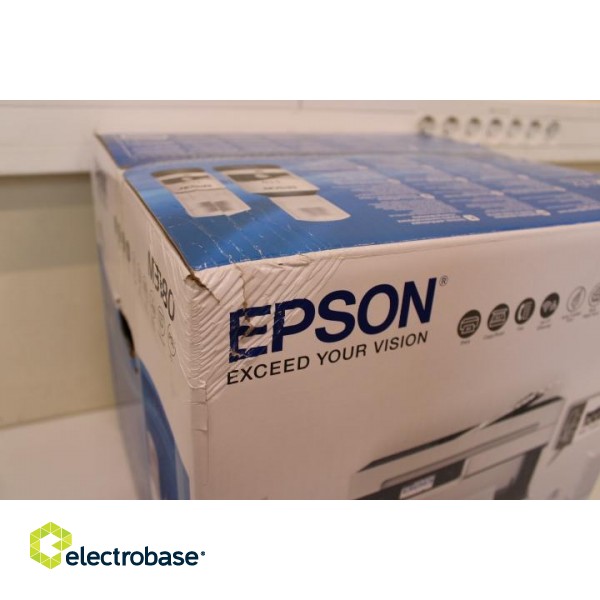 SALE OUT. Epson Multifunctional printer | EcoTank M3180 | Inkjet | Mono | All-in-one | A4 | Wi-Fi | Grey | DAMAGED PACKAGING | Epson Multifunctional printer | EcoTank M3180 | Inkjet | Mono | All-in-one | A4 | Wi-Fi | Grey | DAMAGED PACKAGIN image 2