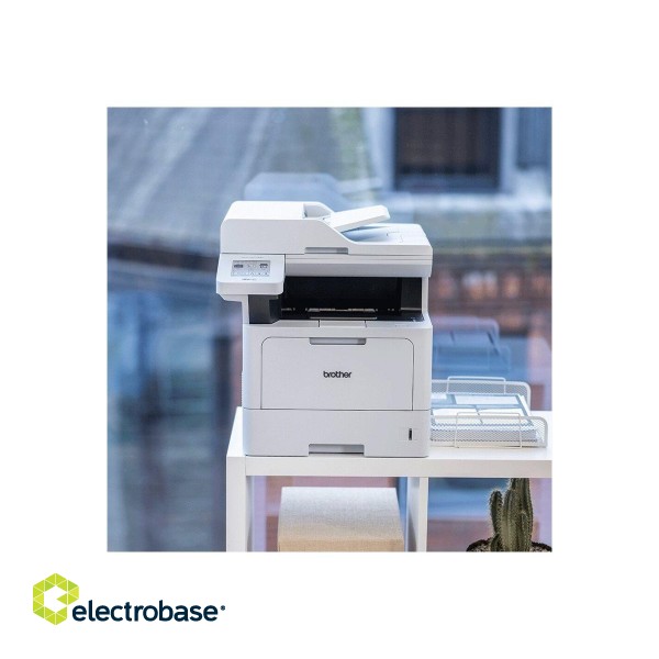 Brother Multifunctional Printer | MFC-L5710DW | Laser | Colour | All-in-one | A4 | Wi-Fi | White image 4