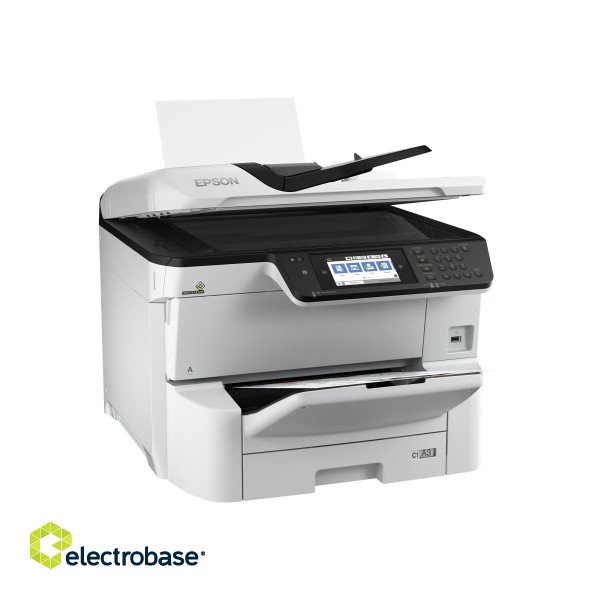 Epson Multifunctional printer | WF-C8690DWF | Inkjet | Colour | All-in-One | A4 | Wi-Fi | Grey/Black фото 6