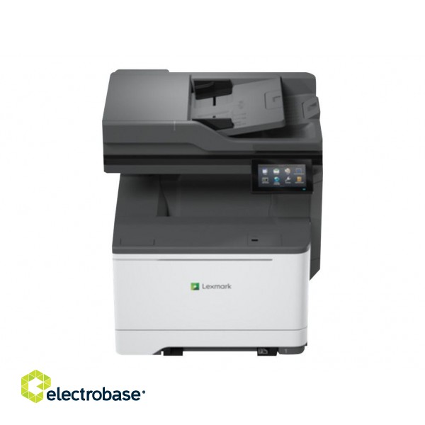 Lexmark Multifunctional printer | CX532adwe | Laser | Colour | Color Laser Printer / Copier / Scaner / Fax with LAN | A4 | Wi-Fi | Grey/White image 1