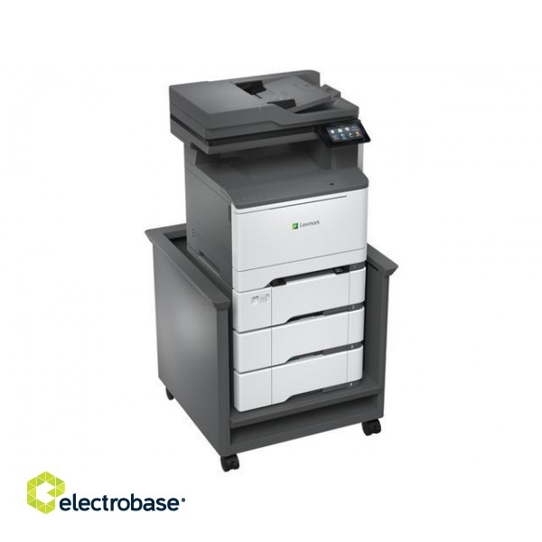 Lexmark Multifunctional printer | CX532adwe | Laser | Colour | Color Laser Printer / Copier / Scaner / Fax with LAN | A4 | Wi-Fi | Grey/White image 4