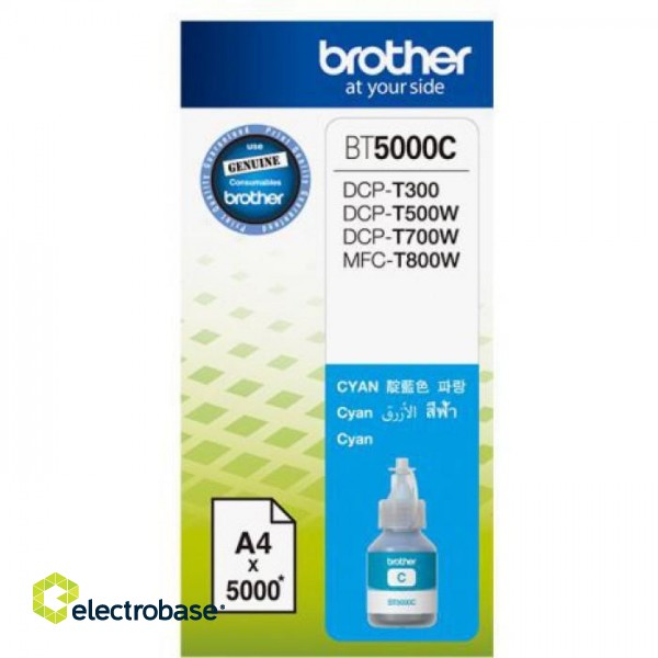 Brother BT5000C | Ink Cartridge | Cyan фото 4