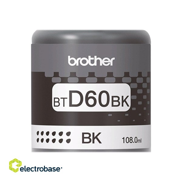 Brother Cartridge | BTD60BK | Inkjet | Black paveikslėlis 2