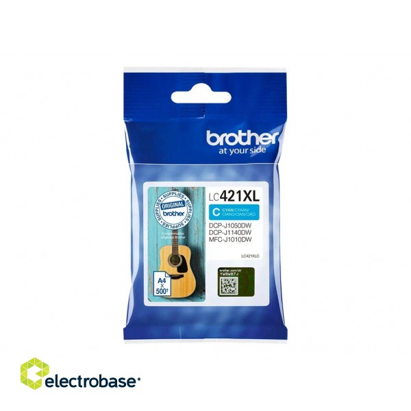 Brother LC421XLC Ink Cartridge image 1