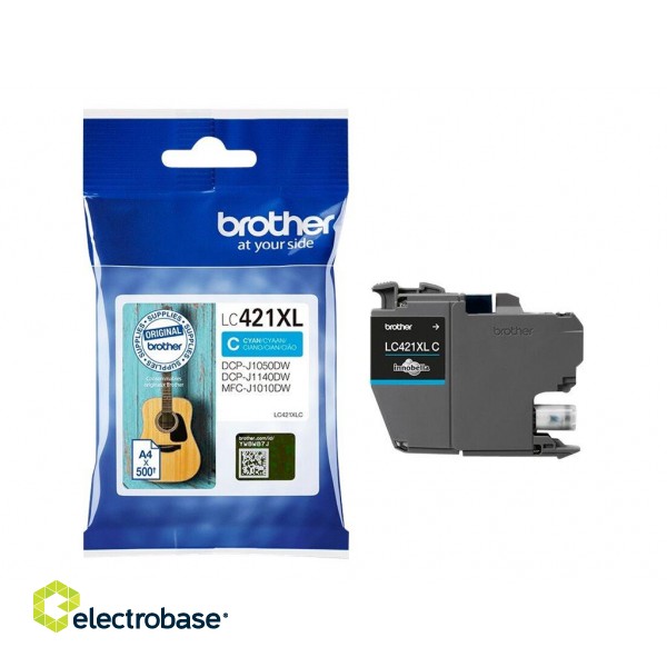 Brother LC421XLC Ink Cartridge image 3