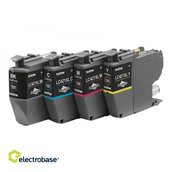 Brother LC421XLVALDR | Ink Cartridges | Multipack image 2