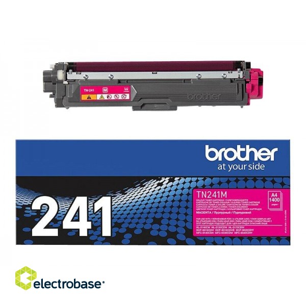 Brother TN-241M | Toner Cartridge | Magenta image 2