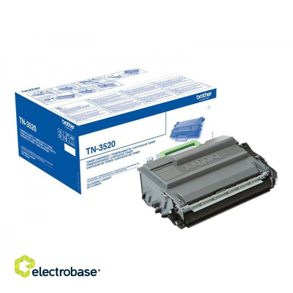 Brother TN-3520 | Toner Cartridge | Black image 4