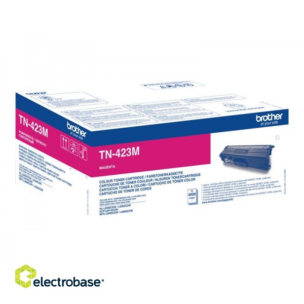 Brother TN-423M | Toner cartridge | Magenta image 2