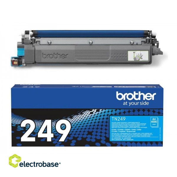 Brother TN-249C | Toner cartridge | Greenish-Blue image 3