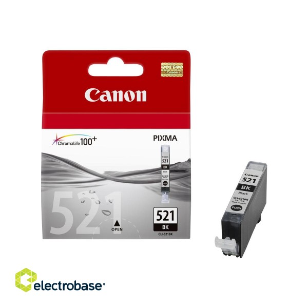 Canon CLI-521 BK | Ink Cartridge | Black image 1