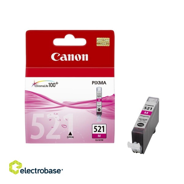 Canon CLI-521M | Ink Cartridge | Magenta image 1