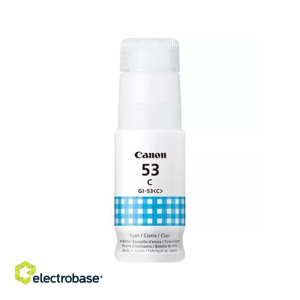 Canon GI-53C Cyan Ink Bottle | Canon GI-53C | Ink refill | Cyan