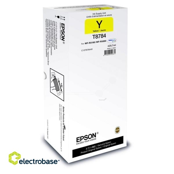Epson C13T878440 | Ink Cartridge | Yellow paveikslėlis 1