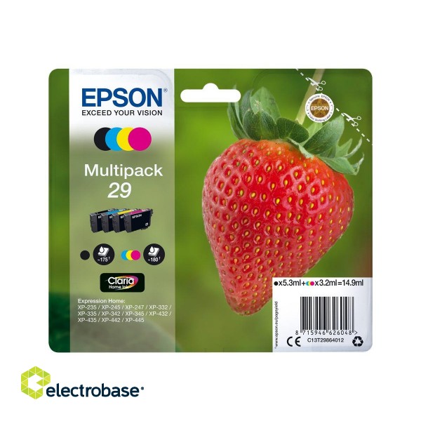 Epson Multipack 4-colours 29 Claria Home Ink | Epson paveikslėlis 5
