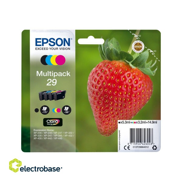Epson Multipack 4-colours 29 Claria Home Ink | Epson paveikslėlis 6
