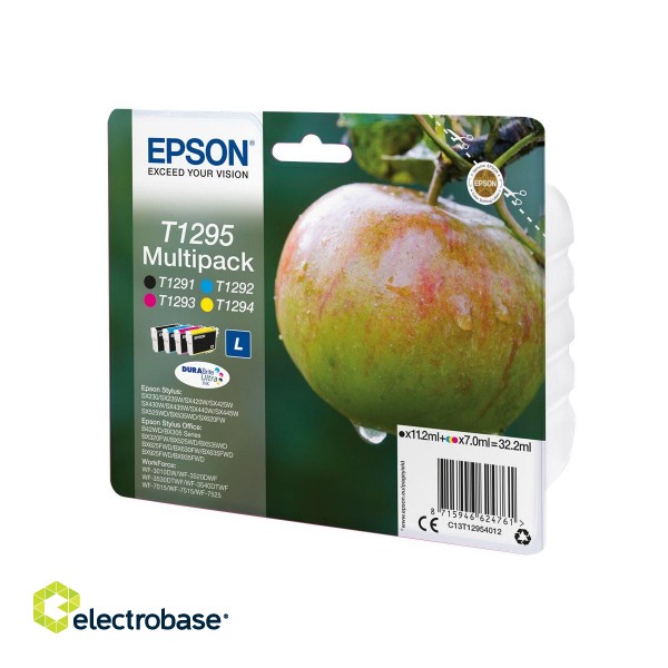 Epson Multipack 4-colours T1295 DURABrite Ultra | Ink Cartridge | Black image 2