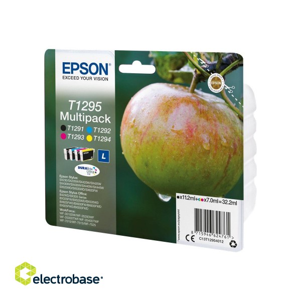 Epson Multipack 4-colours T1295 DURABrite Ultra | Ink Cartridge | Black image 4