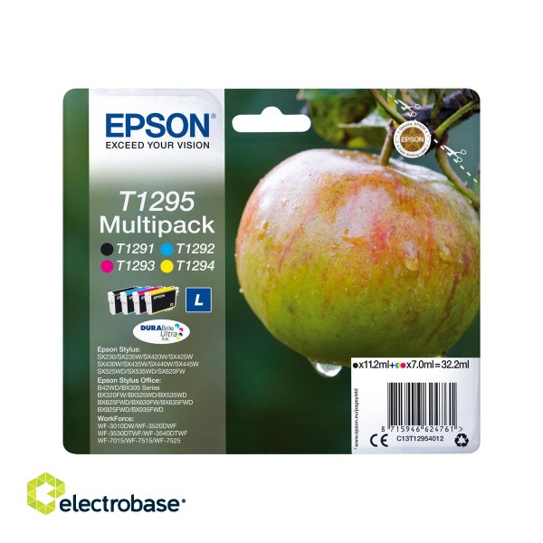 Epson Multipack 4-colours T1295 DURABrite Ultra | Ink Cartridge | Black image 5