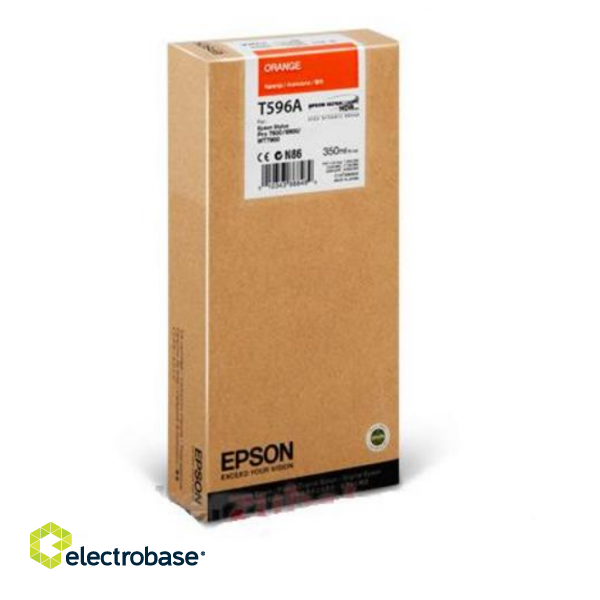 Epson T596A00 | Ink Cartridge | Orange image 3