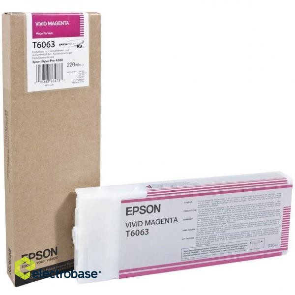 Epson T606300 | Ink Cartridge | Vivid Magenta image 1