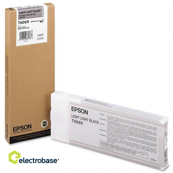 Epson T606900 | Ink Cartridge | Light light Black image 1