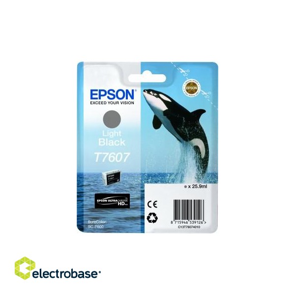 Epson T7607 | Ink Cartridge | Light Black