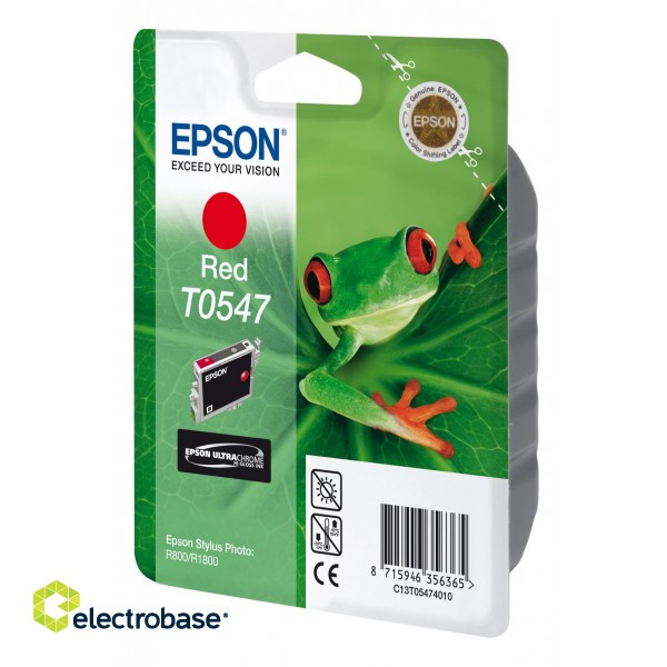 Epson Ultra Chrome Hi-Gloss | T0547 | Ink | Red image 2