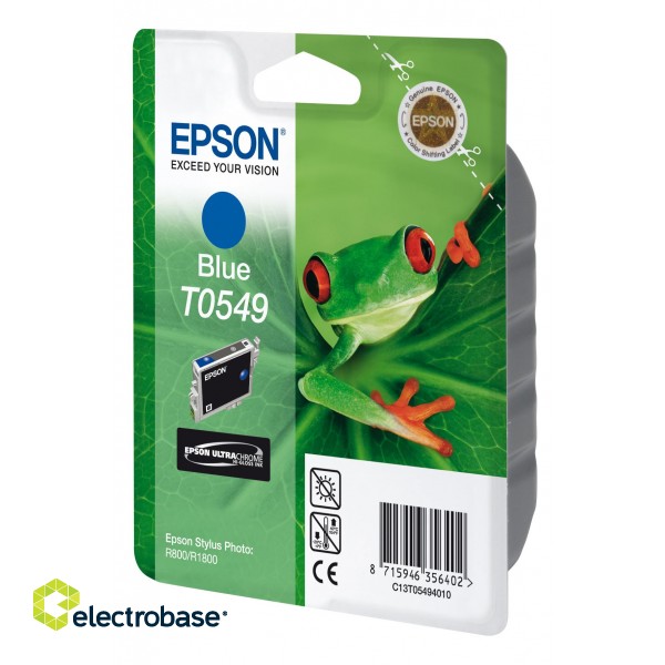 Epson Ultra Chrome Hi-Gloss | T0549 | Ink | Blue image 2