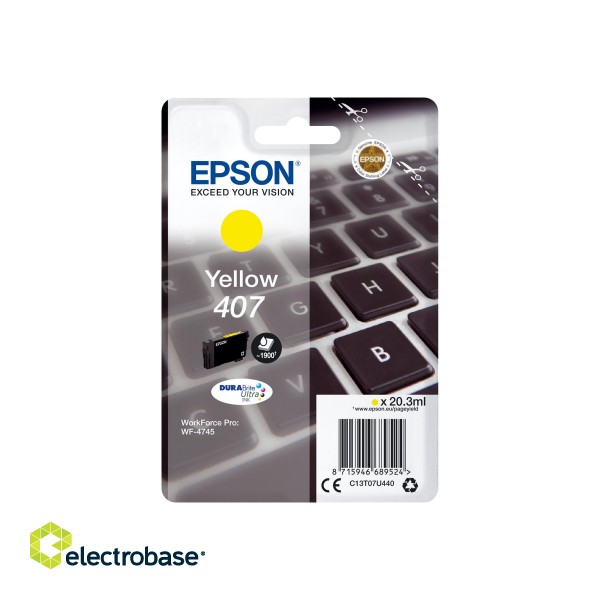 Epson WF-4745 Series | Ink Cartridge L Yellow | Ink Cartridge | Yellow image 2