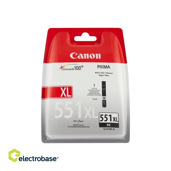 Canon CLI-551XL BK | Ink Cartridge | Black image 2