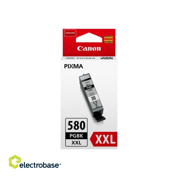 Canon High Yield Pigment | PGI-580XXL | Ink Cartridge | Black image 2