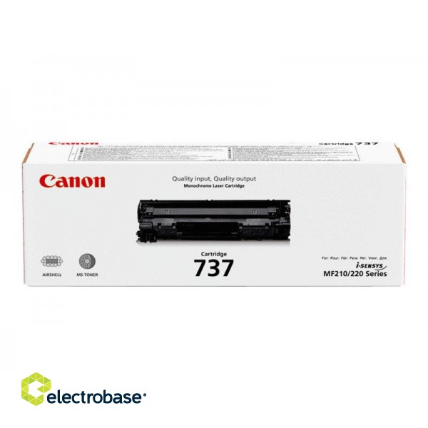 Canon 737 | Toner Cartridge | Black image 1