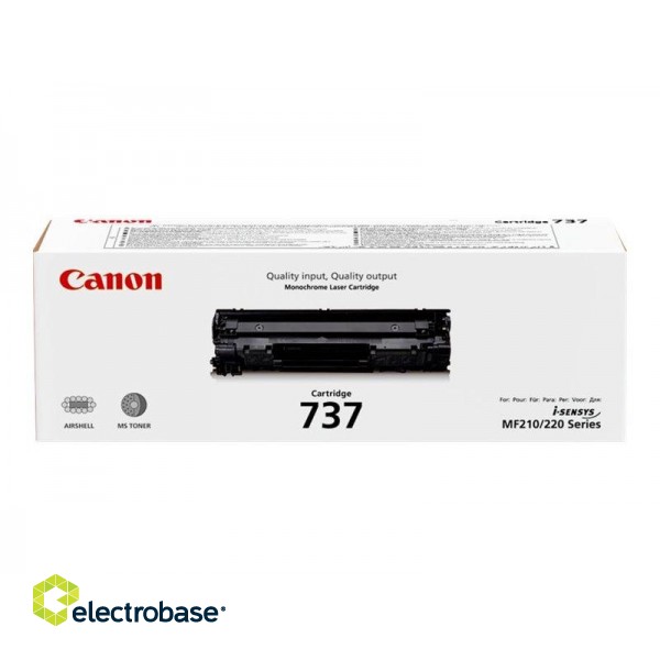 Canon 737 | Toner Cartridge | Black image 2