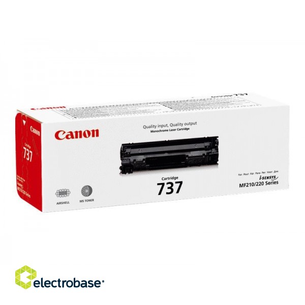 Canon 737 | Toner Cartridge | Black image 3