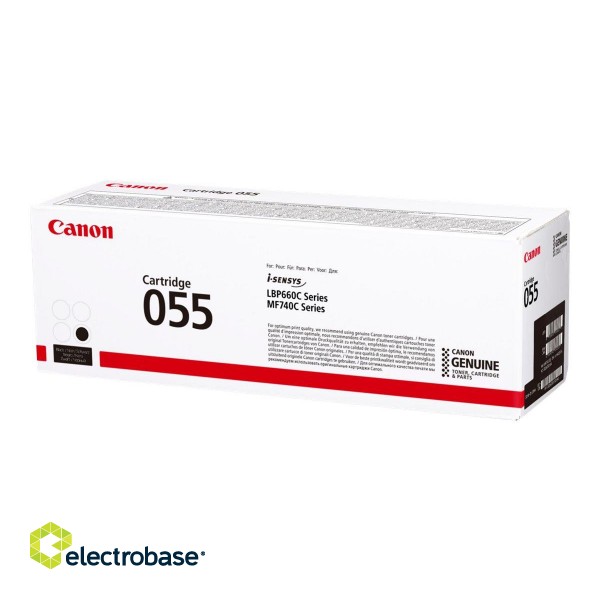 Canon 055 | Toner cartridge | Black image 1