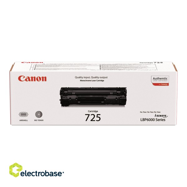 Canon 725 | Toner Cartridge | Black image 1