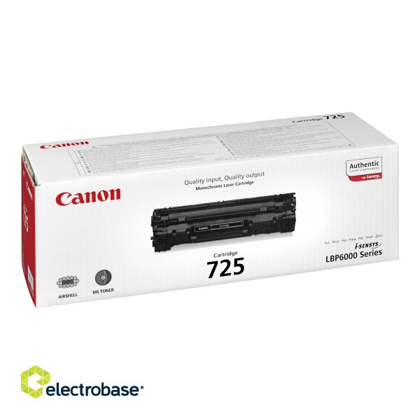 Canon 725 | Toner Cartridge | Black image 3