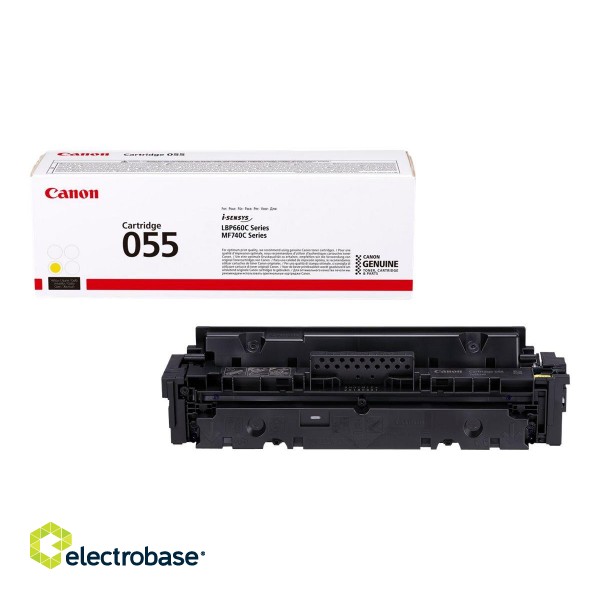 Canon 055 | Toner cartridge | Yellow image 4