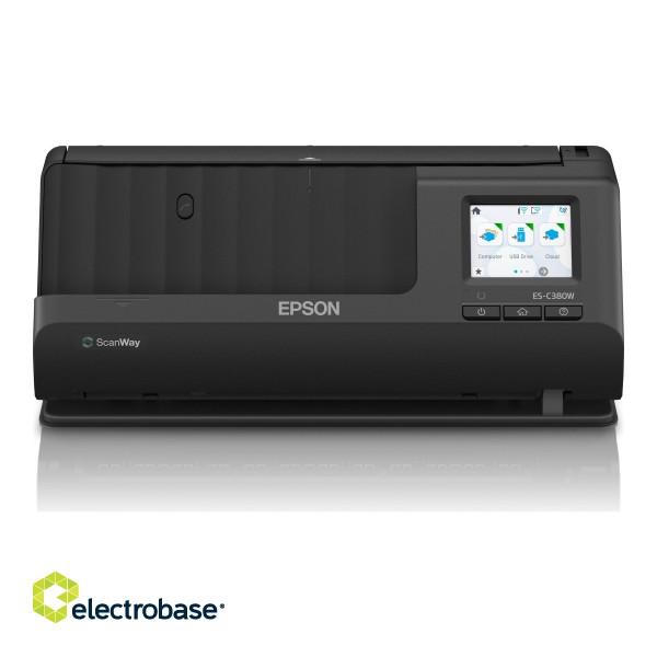 Epson | Compact network scanner | ES-C380W | Sheetfed | Wireless image 9