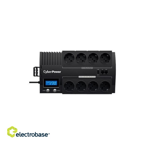 CyberPower | Backup UPS Systems | BR1200ELCD | 1200 VA | 720 W image 2