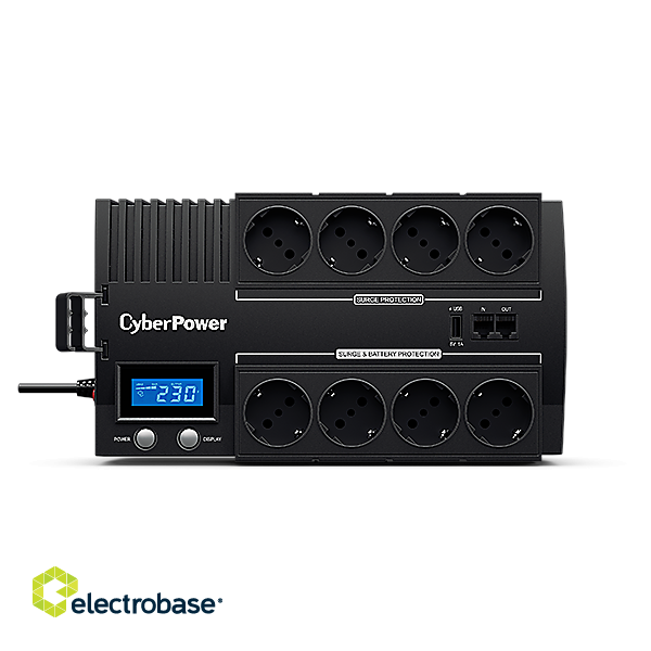 CyberPower | Backup UPS Systems | BR1000ELCD | 1000 VA | 600 W image 2