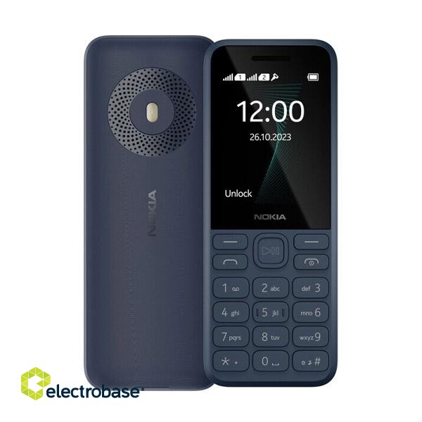 Nokia | 130 TA-1576 | Dark Blue | 2.4 " | TFT LCD | 4 MB | Dual SIM | Mini SIM | USB version Micro | 1450 mAh image 1